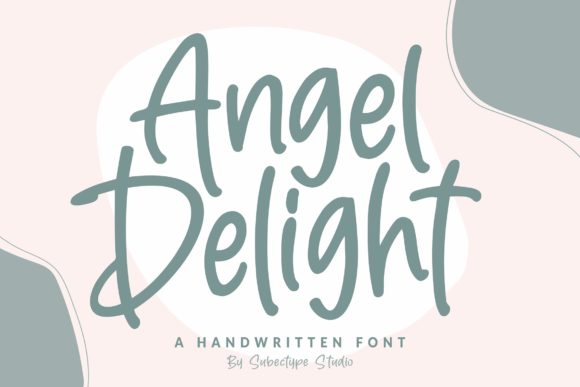 Angel Delight: A Script Font for Web Design and Brand Identity