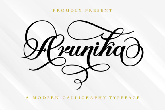 Arunika: A Script Font That Elevates Campaigns