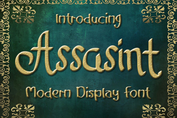 Assasint: A Delicate Script for Editorial Elegance