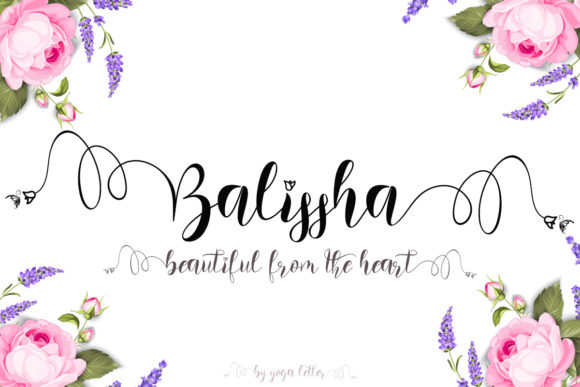 Balissha: A Script Font That Elevates Digital Branding