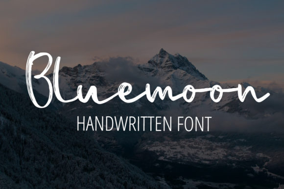 Bluemoon: A Font That Breathes Life Into Branding