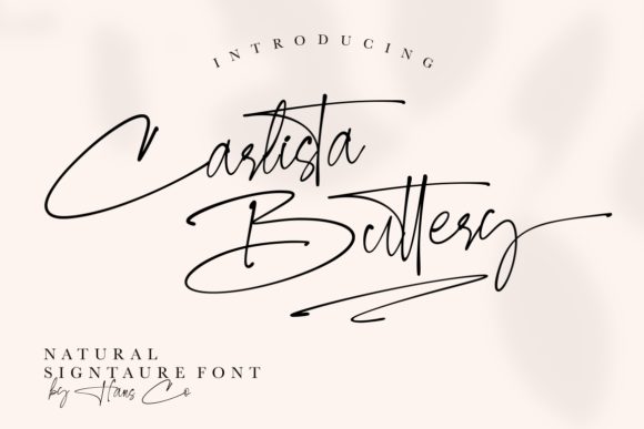 Carlista Buttery: A Handwritten Font for Modern Web Design