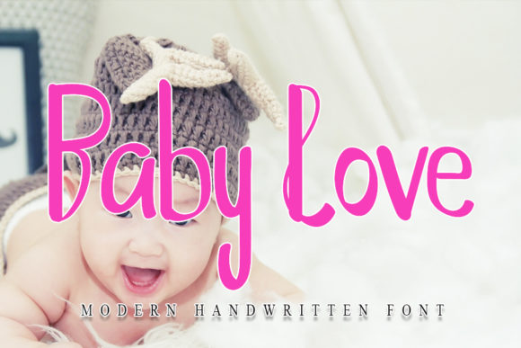 Font Choice That Speaks Volumes: Baby Love in Action