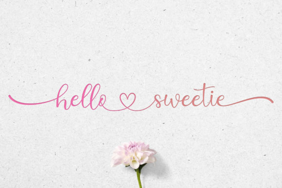 Hello Sweetie: A Designer’s Take on Elegant Handwritten Typography