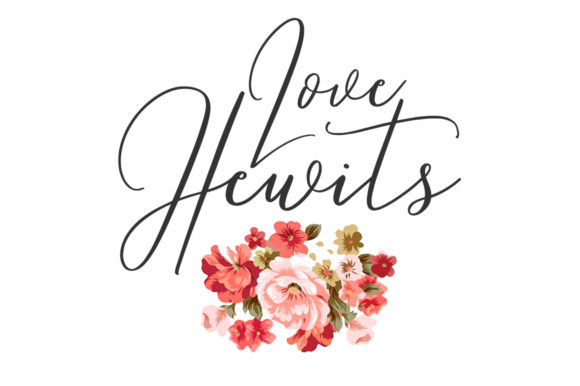 Love Hewits: A Script Font for Memorable Branding