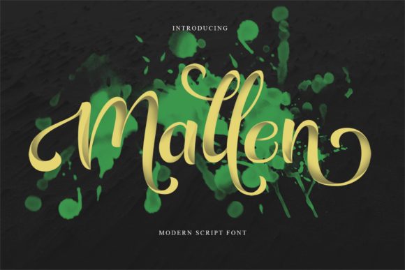 Mallen: A Handwritten Font That Adds Personality to Campaigns