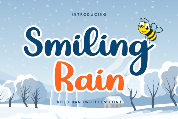 Smiling Rain: The Font That Makes Your Message Shine