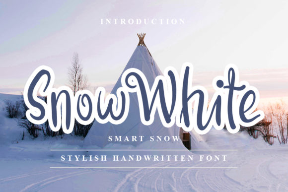 Snow White: A Handwritten Font for Digital Design