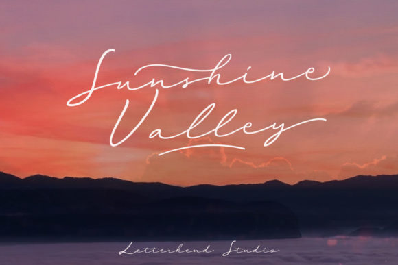 Sunshine Valley Font Review