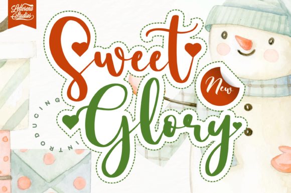 Transform Your Brand with Sweet Glory Font